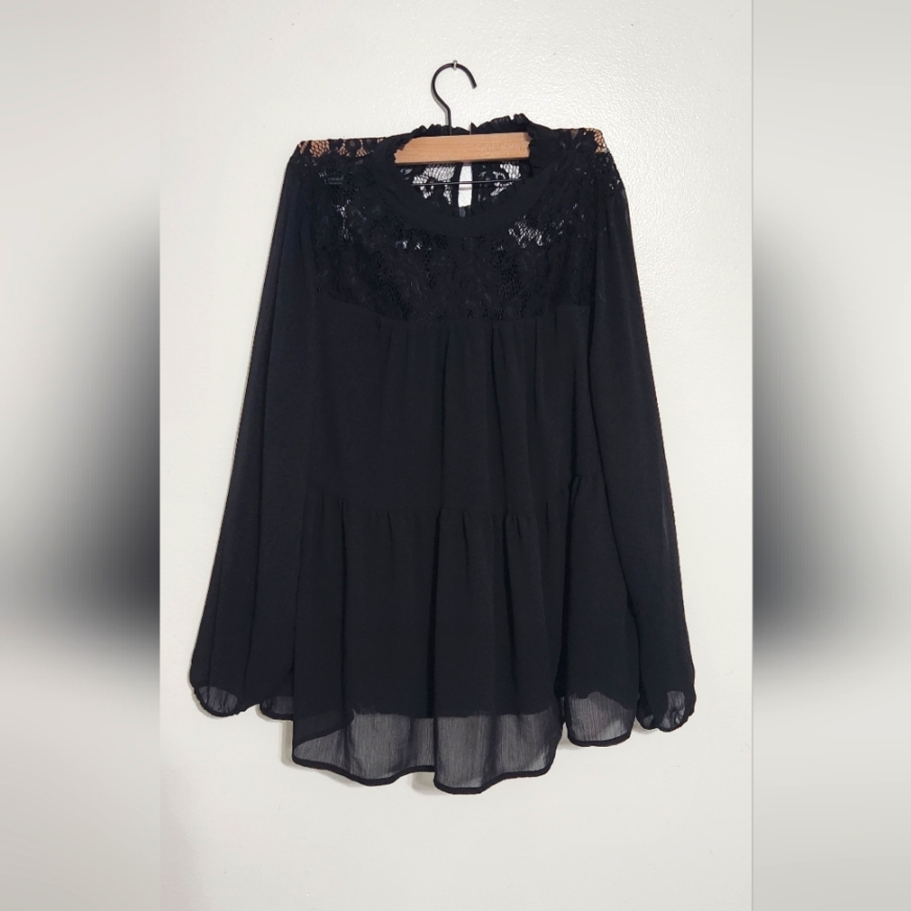 Torrid Chiffon Top
